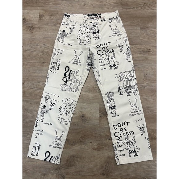 Vans Pants Vans X Daniel Johnston Authentic Chino Pants 33x3 Loose